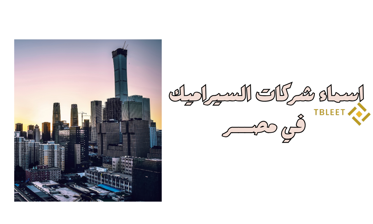 اسماء شركات السيراميك في مصر 2025