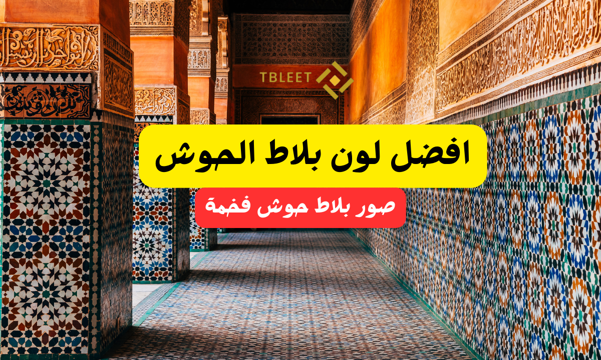 افضل لون بلاط الحوش ..صور بلاط حوش 2026